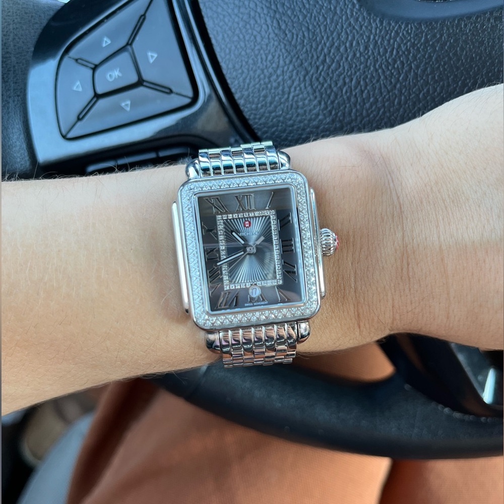 Michele Madison Diamond Watch